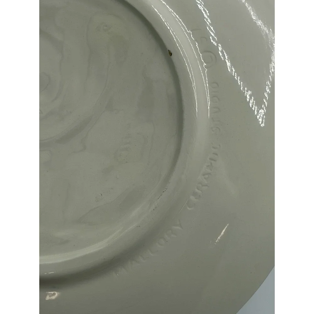 Jamar Mallory Ceramic Studio Christmas Plates Holiday 9